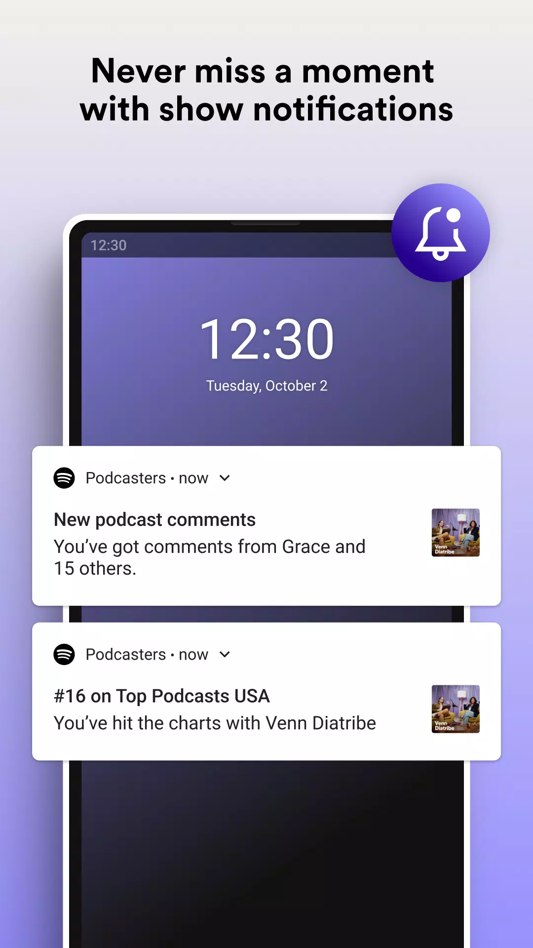 Spotify for Podcasters Capture d'écran 4