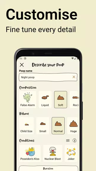 Poopie - Poop Map & Calendar ảnh chụp màn hình 2