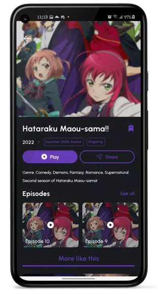 Kana: Watch Anime App ảnh chụp màn hình 4