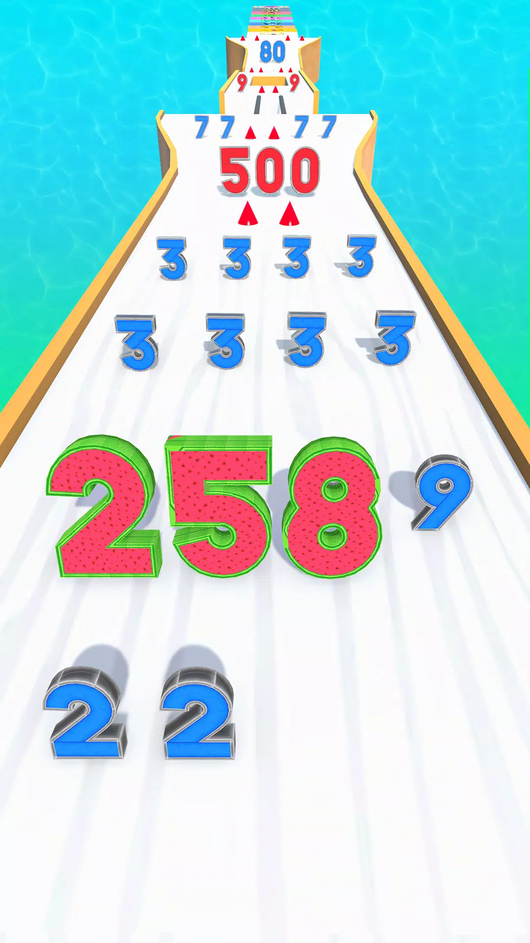 Number Master Run 3D Games screenshot 4