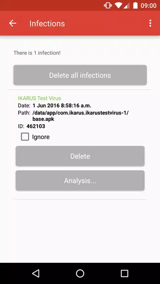 IKARUS TestVirus应用截图第3张