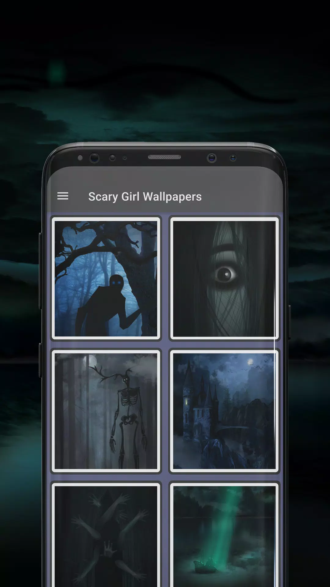 ภาพหน้าจอ Scary Girl wallpapers 3