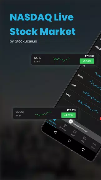 Screenshot NASDAQ Live Stock Market 1