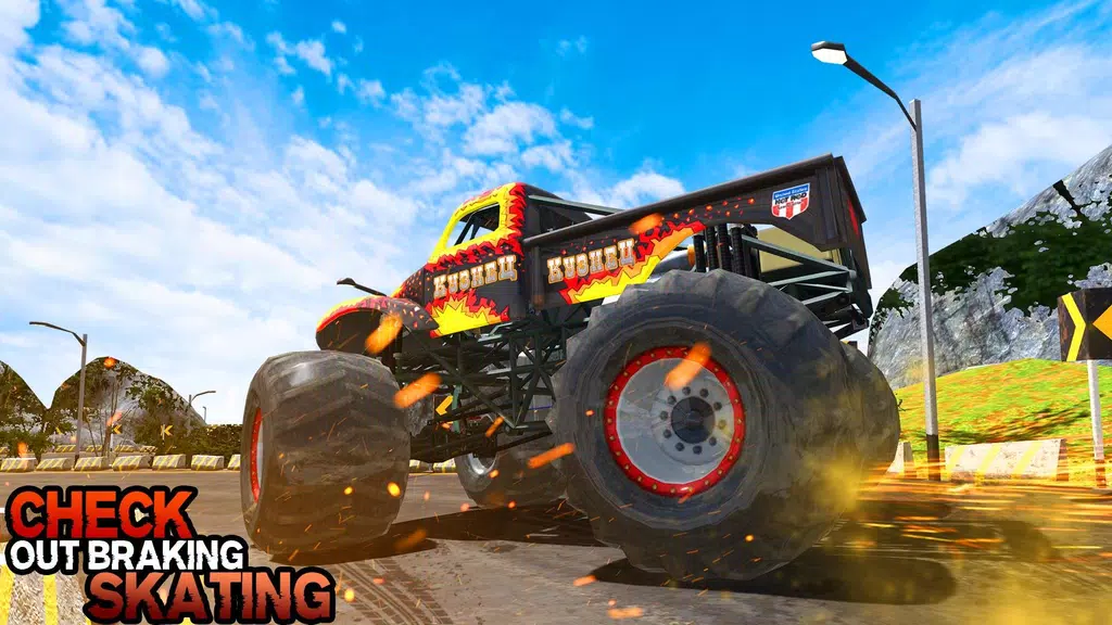 Pickup Truck Hill Climb Racing Capture d’écran3