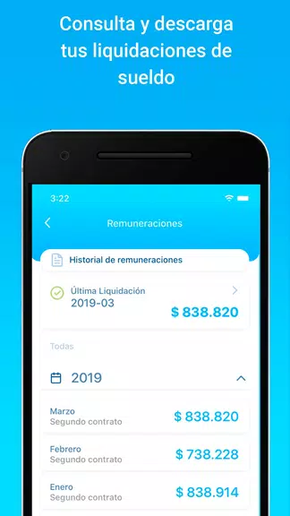 Rex+ Remuneraciones экрана 3