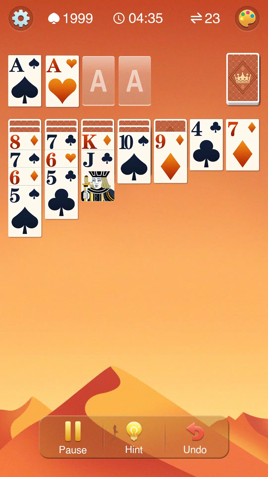 ภาพหน้าจอ Solitaire Card Game 3