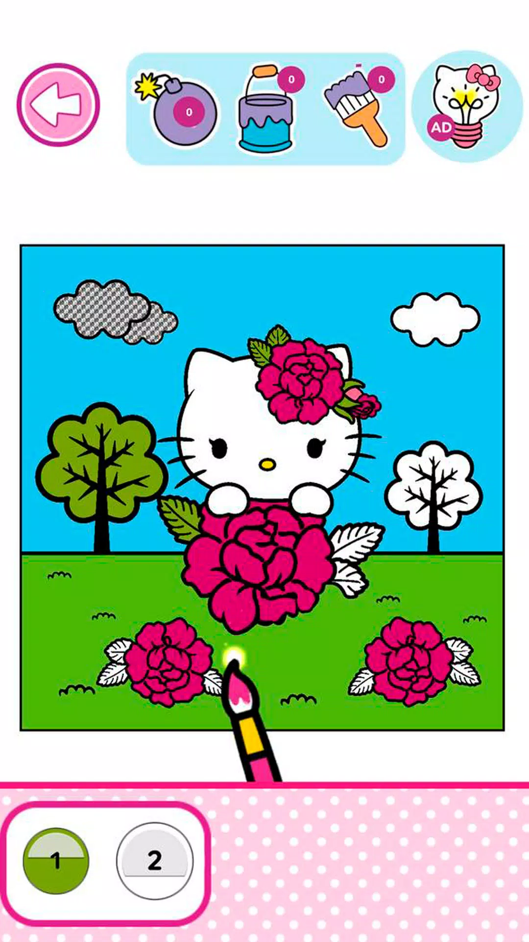 Hello Kitty: Livre Coloriage Capture d’écran1