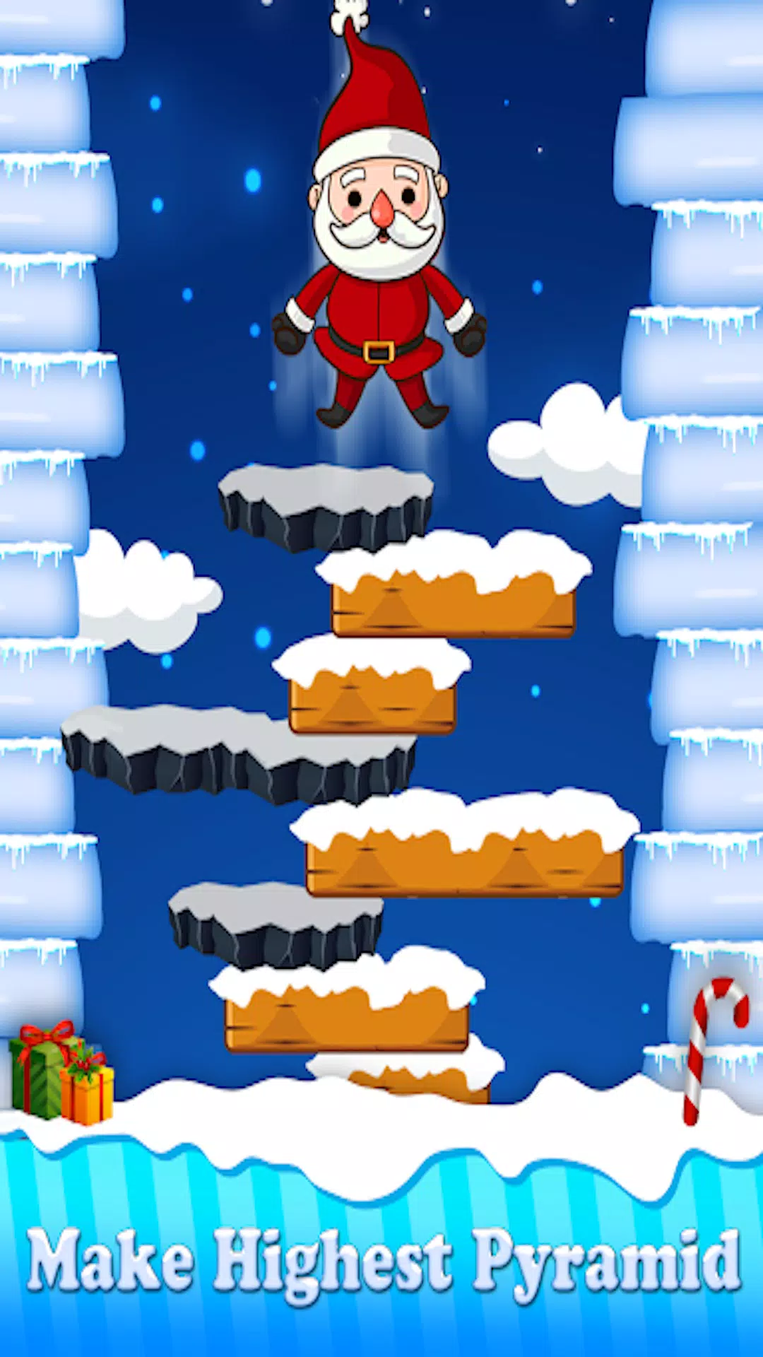 Christmas Game Santa Jump 2024 captura de pantalla 3