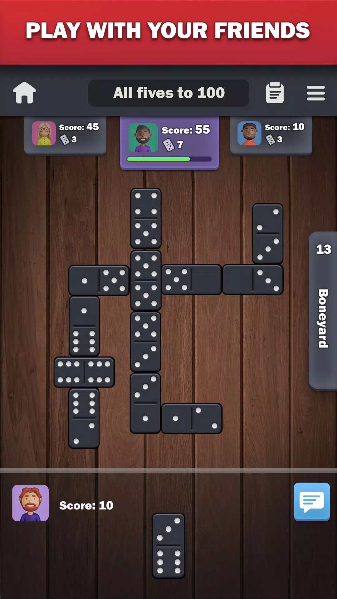 Dominoes online - play Domino! স্ক্রিনশট 2