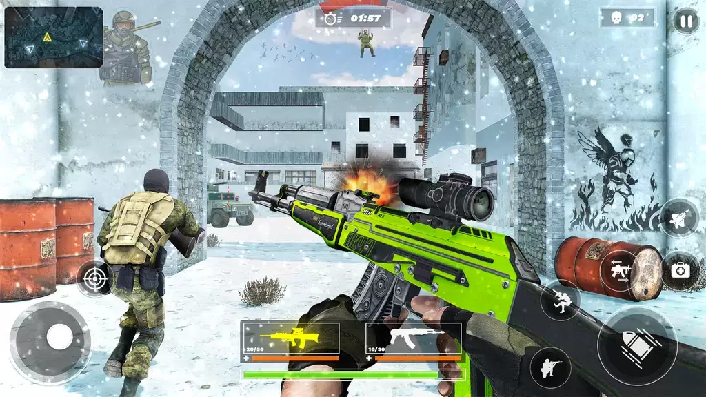 ภาพหน้าจอ Critical Gun Strike Shoot Game 1