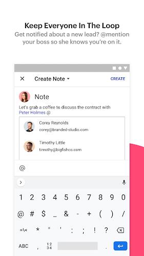 Copper - CRM for G Suite captura de pantalla 3