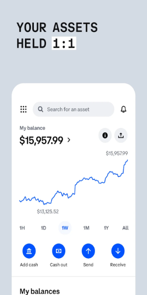 Coinbase: Buy Bitcoin & Ether Capture d’écran2