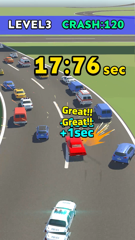 Car Chase And Crash Run 스크린 샷 3