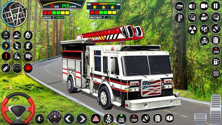 Firefighter: FireTruck Games স্ক্রিনশট 2