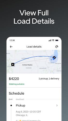 Uber Freight ekran görüntüsü 2