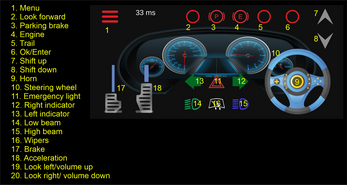 Steering Wheel Emulator(Euro Truck)屏幕截圖3