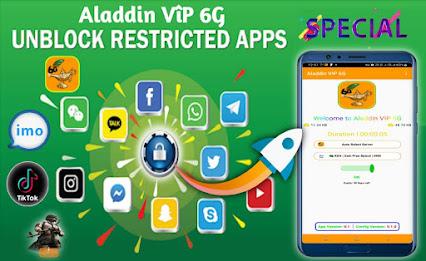 Aladdin VIP 6G-Secure Fast VPN ကိုဖန်သားပြင်3