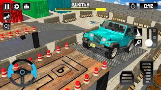 Jeep Parking Game - Prado Jeep captura de pantalla 1