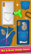 DIY Mobile Cover design Game Скриншот 3