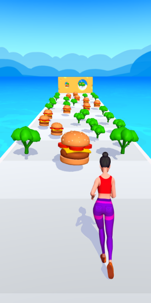 Twerk Race 3D－juegos de correr captura de pantalla 1