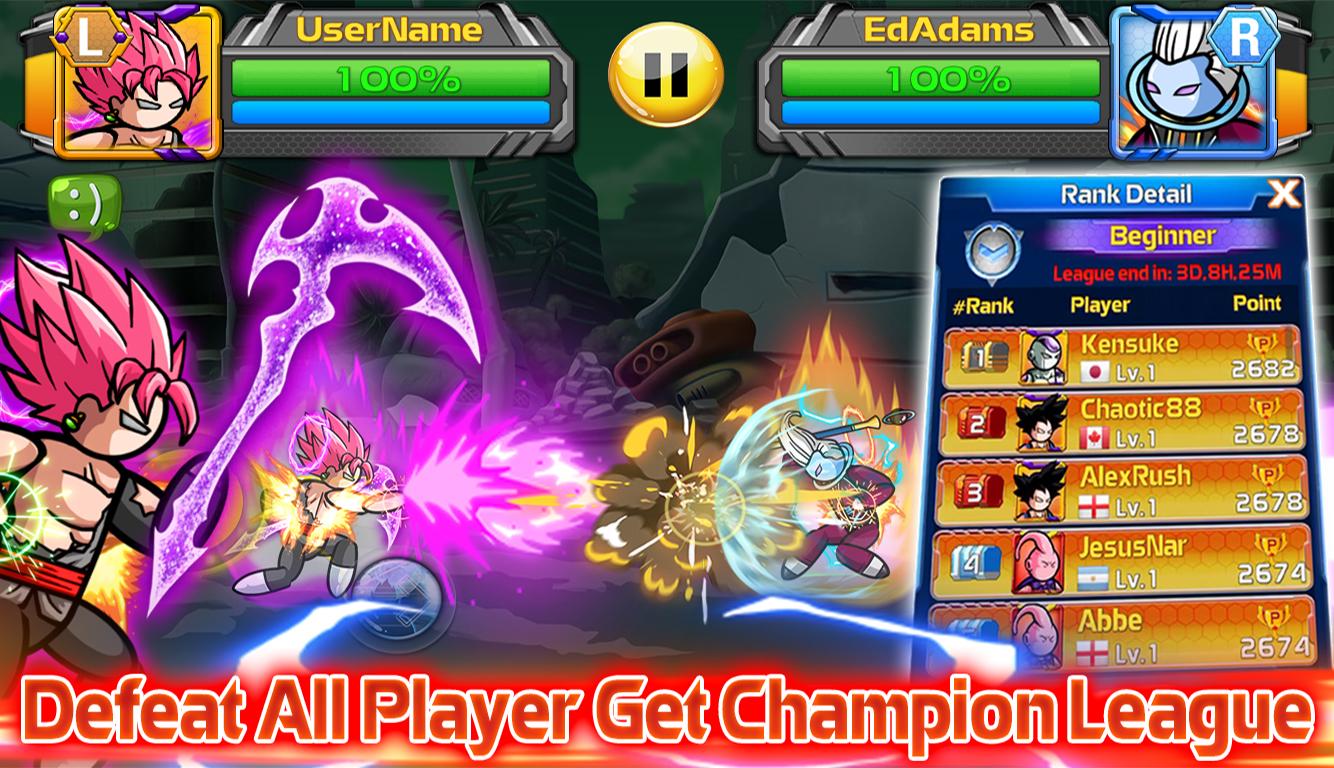 Stickman Warriors Legend Fight captura de pantalla 2
