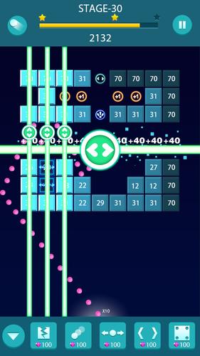 Bricks and Balls: レンガのブレーカーパズルスクリーンショット3