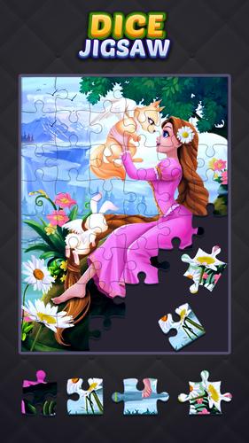 Dice Jigsaw Puzzle captura de pantalla 3