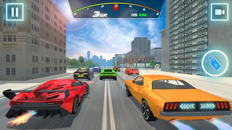 Street Car Racing-Nitro Fire экрана 2