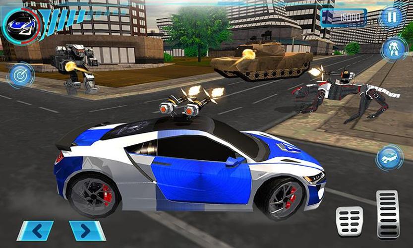 Multi Robot Transform Car Game স্ক্রিনশট 4