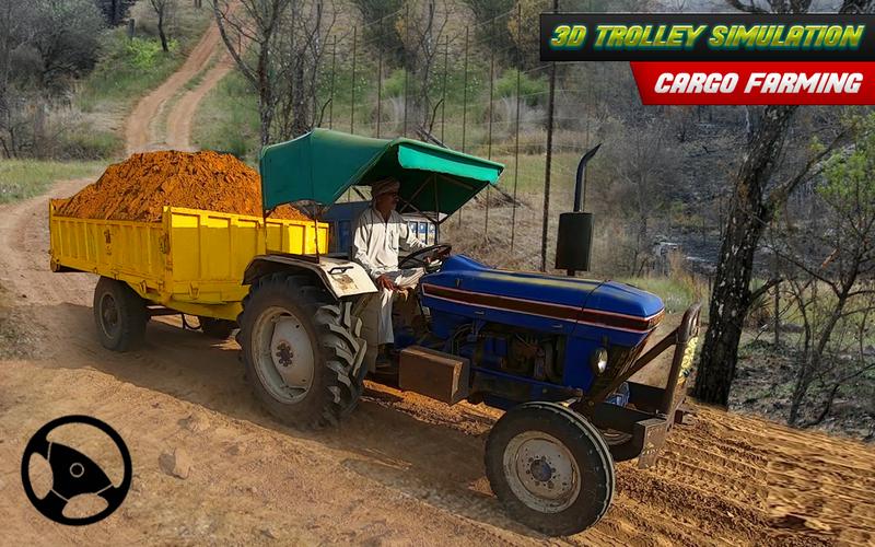 ภาพหน้าจอ Tractor Trolley Farming Drive 4