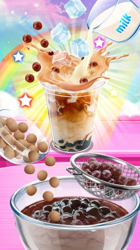 Unicorn Bubble Tea - Icy Drink captura de pantalla 3