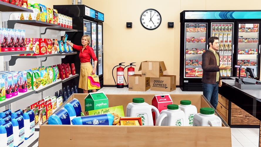 Supermarket Factory Simulator экрана 3