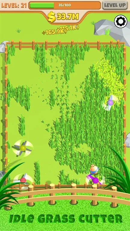 Screenshot Idle Grass Cutter Mod 1