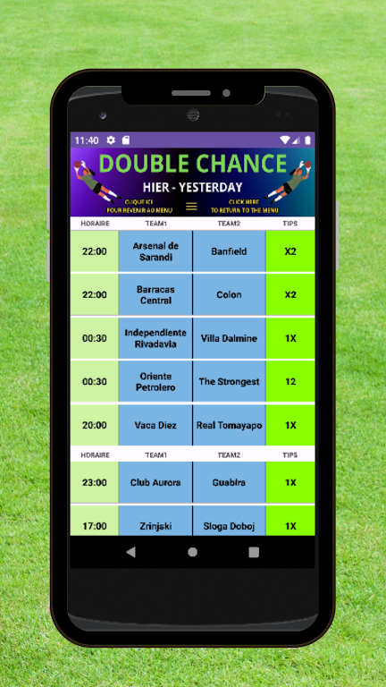 Football Double Chance screenshot 3