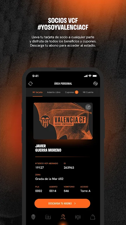Valencia CF - Official App ảnh chụp màn hình 4