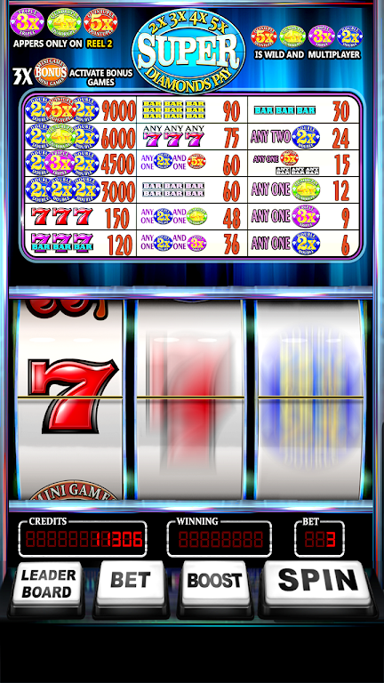 Free Super Diamonds Pay Slots屏幕截圖4
