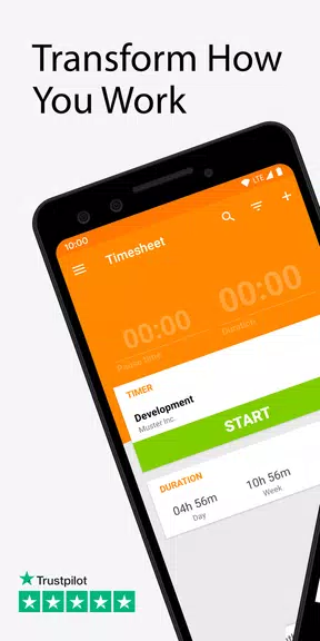 Timesheet - Time Tracker Screenshot 1