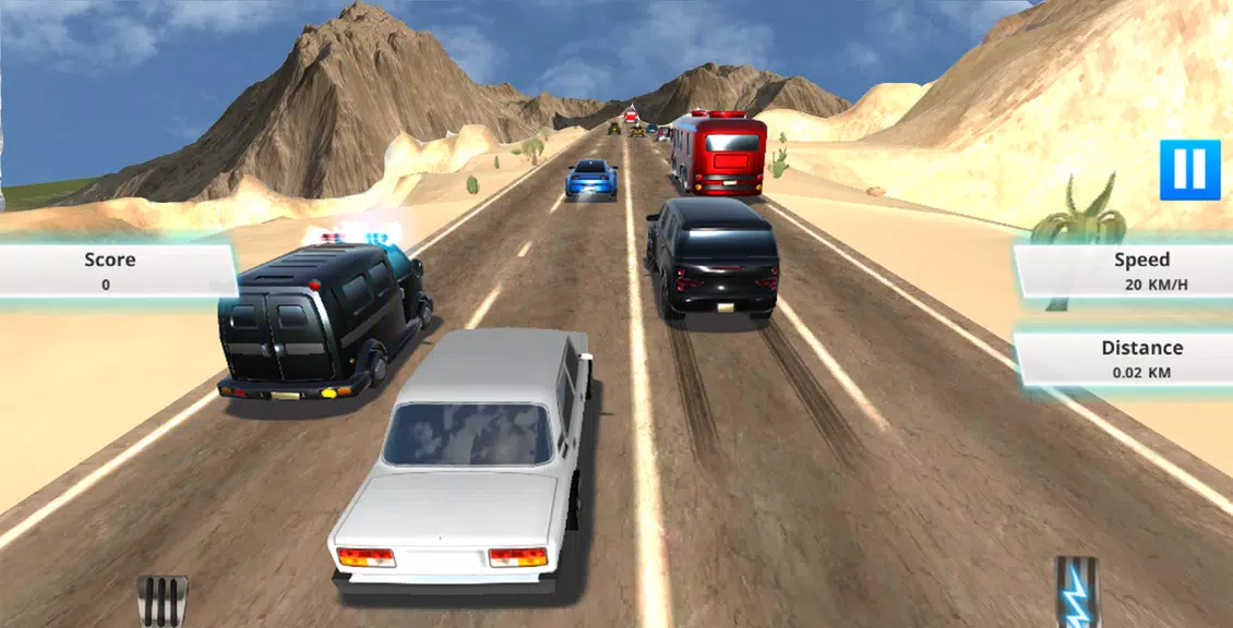Traffic Rider : Car Race Game屏幕截圖1