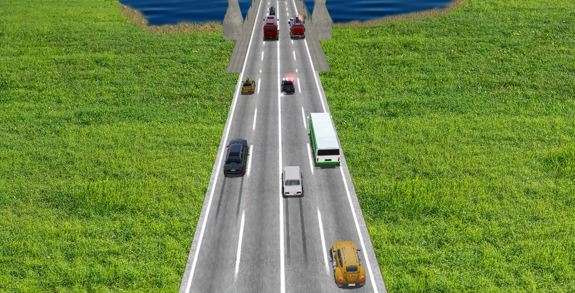 Traffic Rider : Car Race Game屏幕截圖4