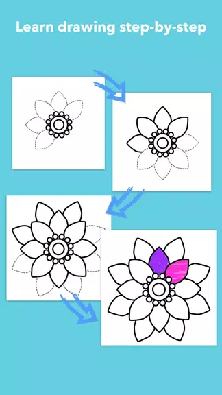 How To Draw Flowers экрана 3