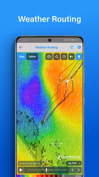 ภาพหน้าจอ PredictWind - Marine Forecasts 4