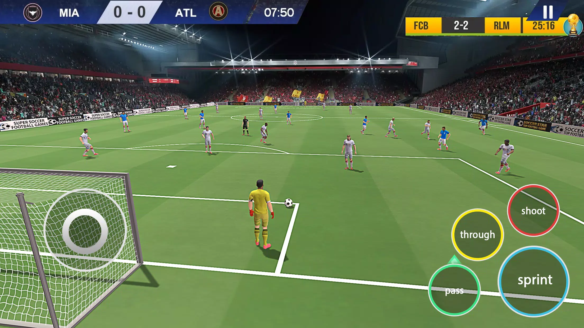 Ultimate Soccer League Star屏幕截圖1