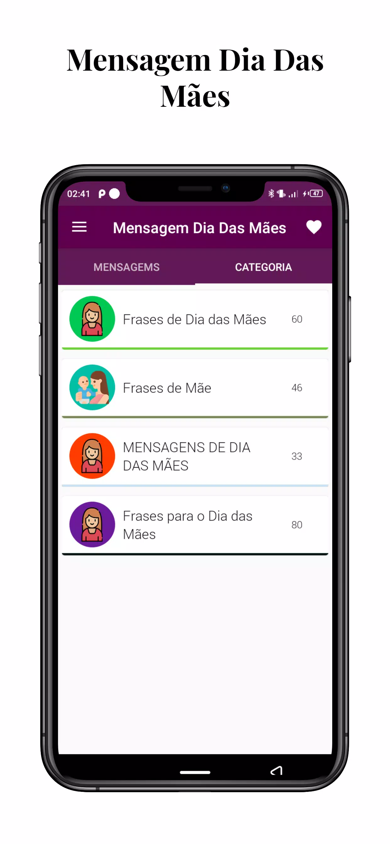 Mensagem Dia Das Mães 2024屏幕截圖1