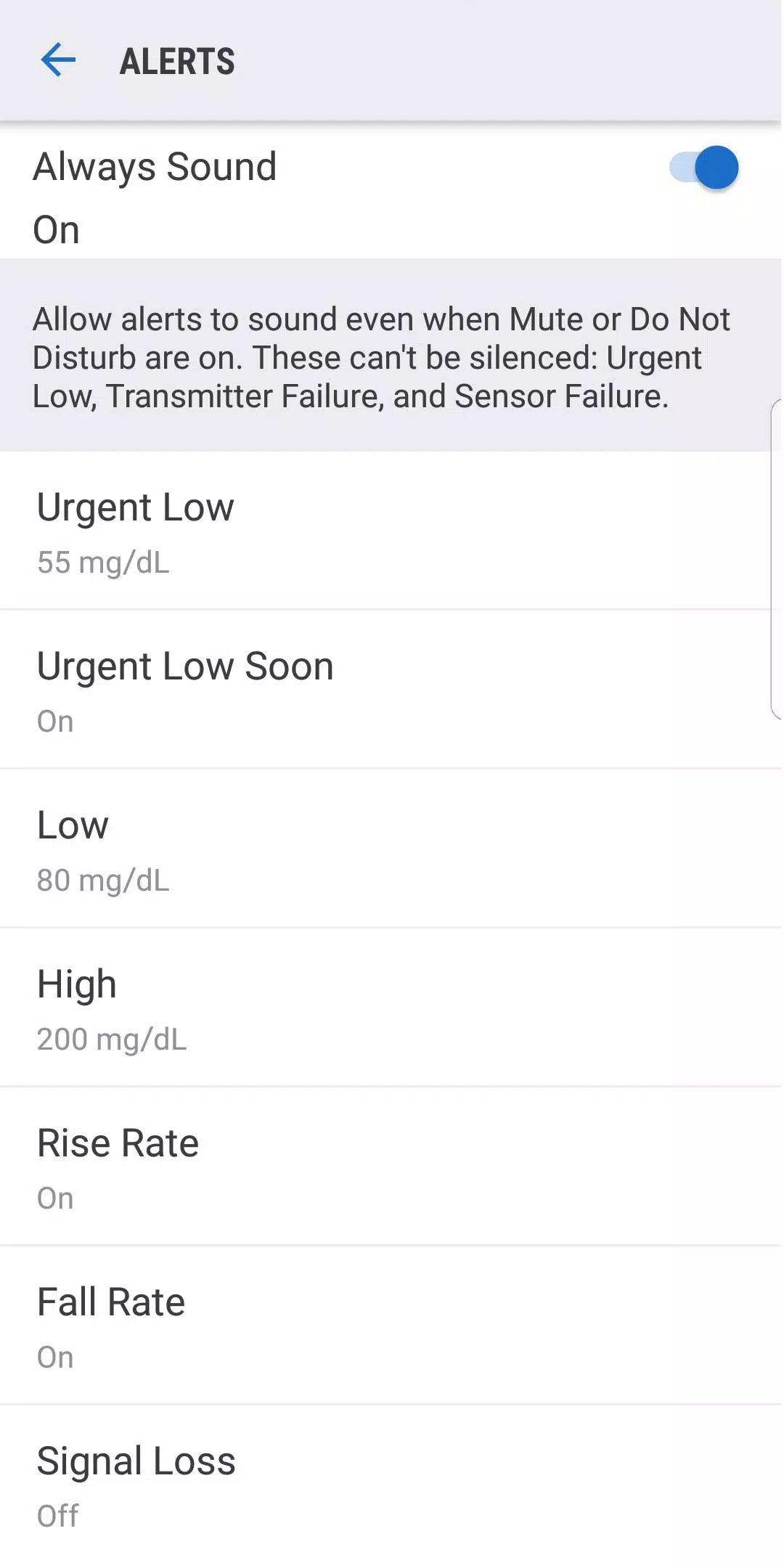 Dexcom G6 Screenshot 4