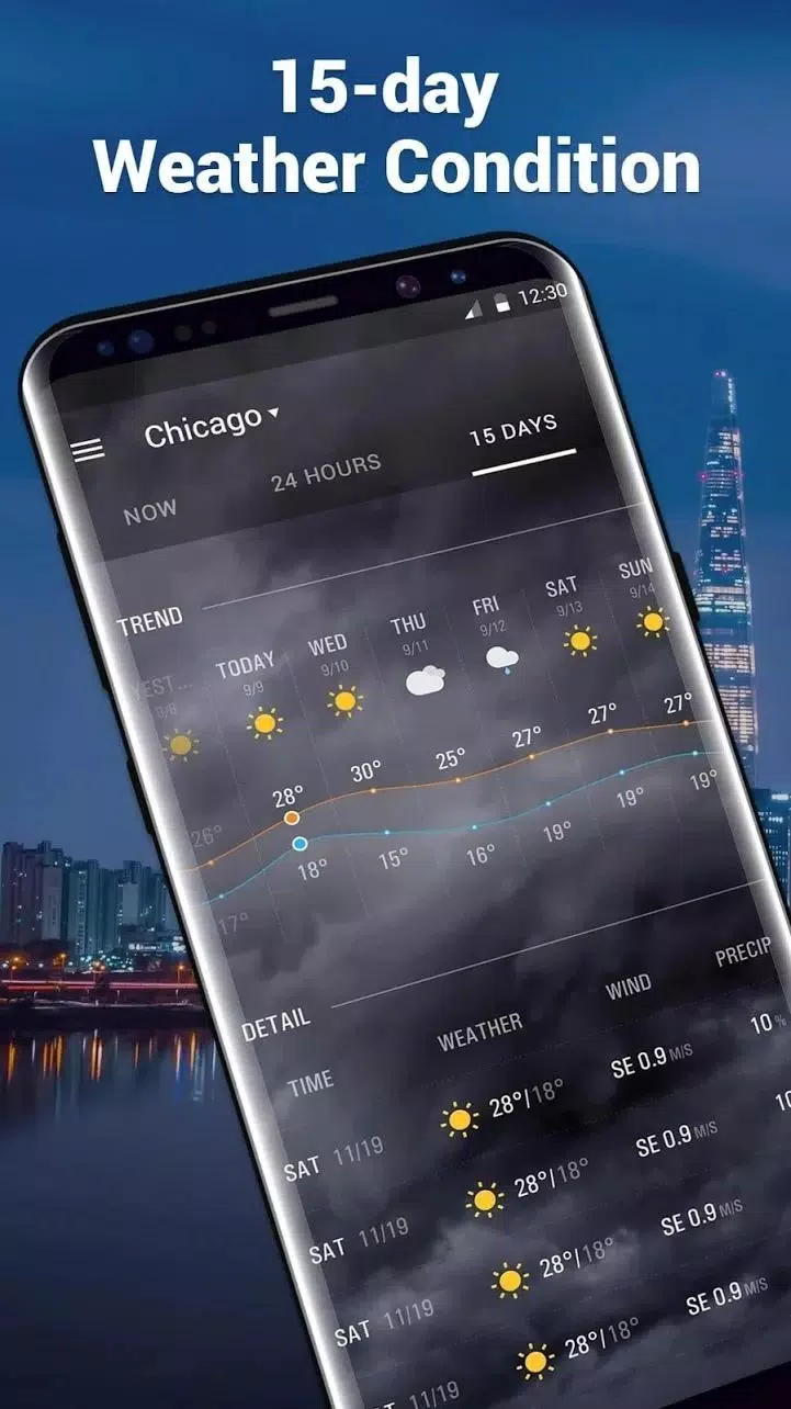 Amber Weather Elite应用截图第4张