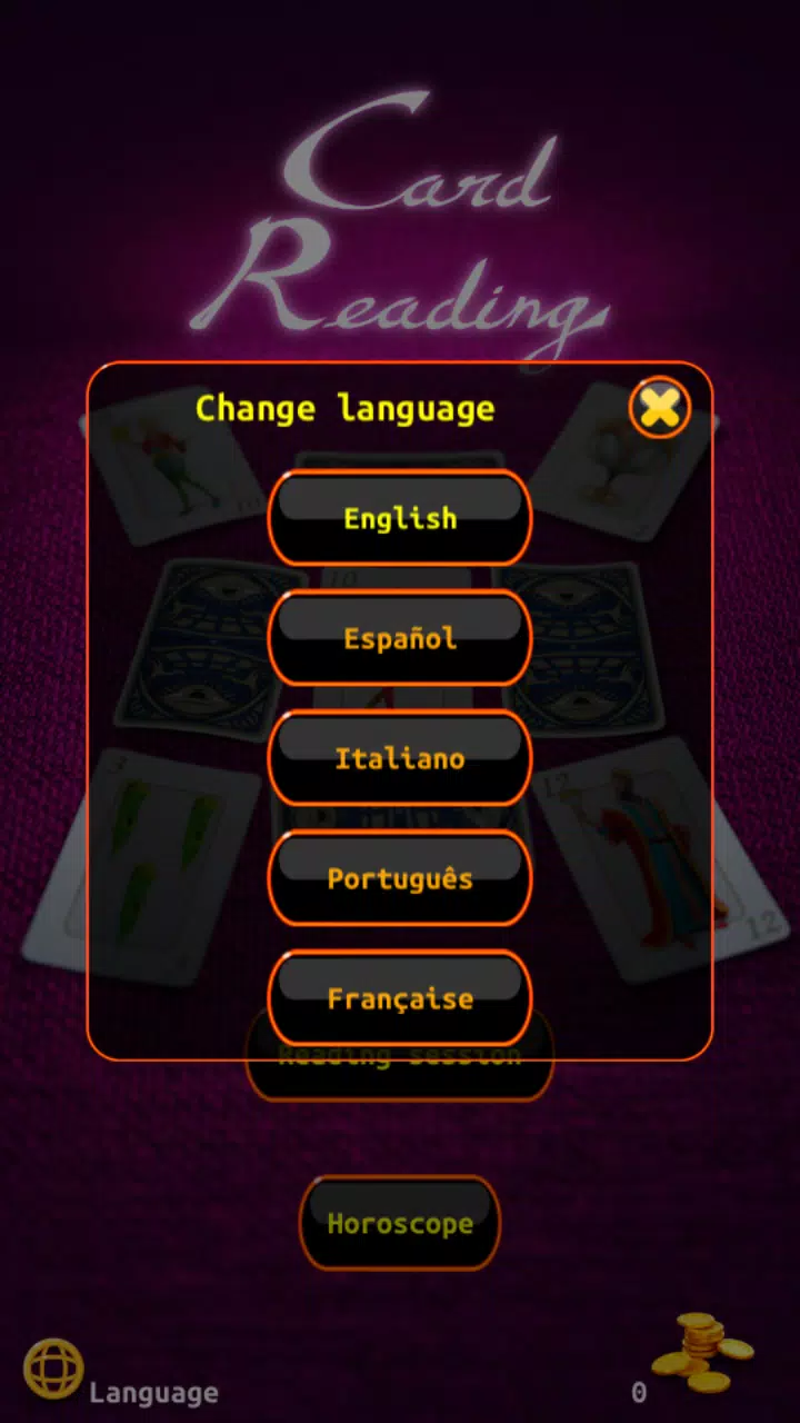 Card Reading Screenshot 2