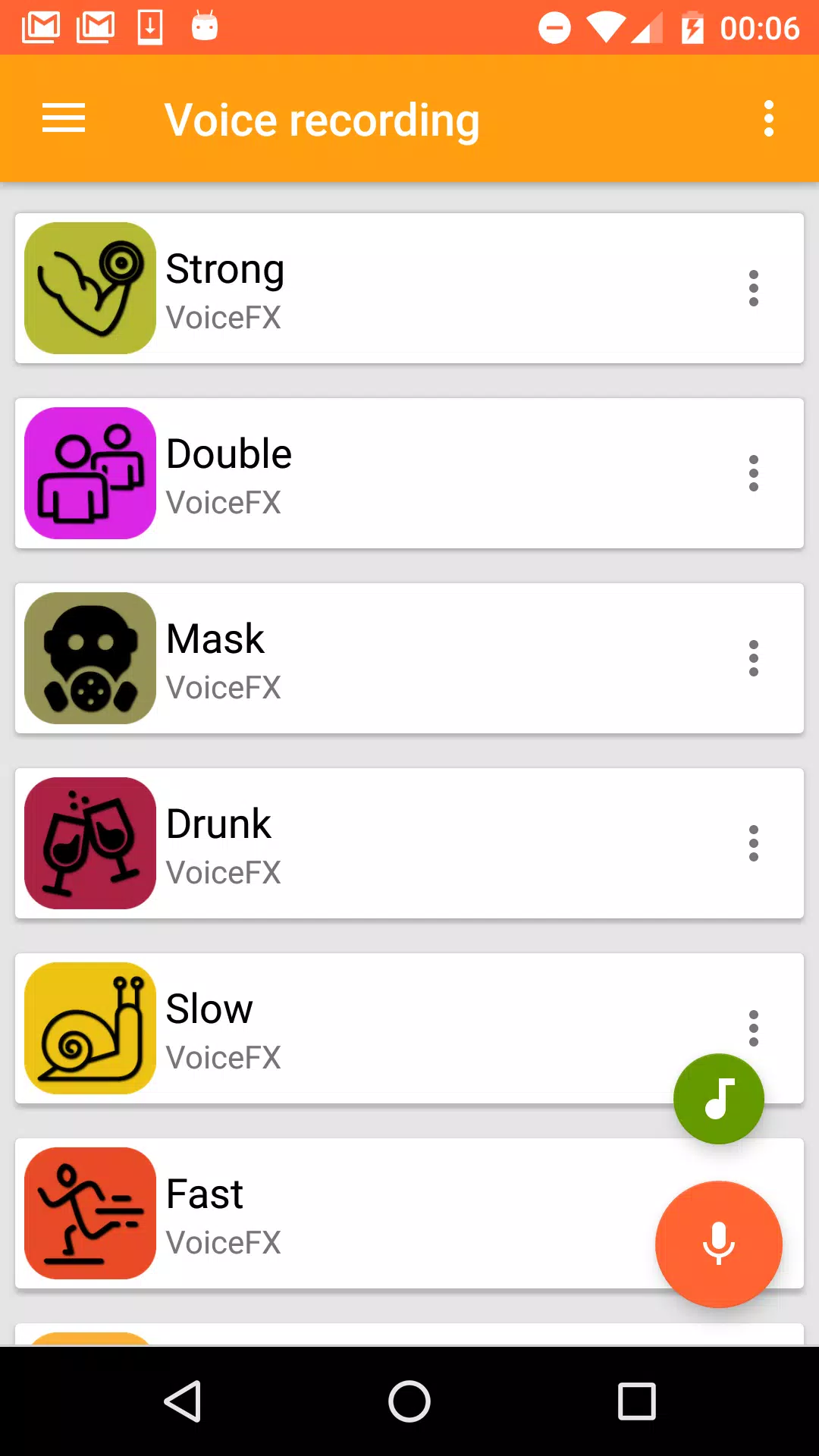 VoiceFX - Voice Changer with v Screenshot 4