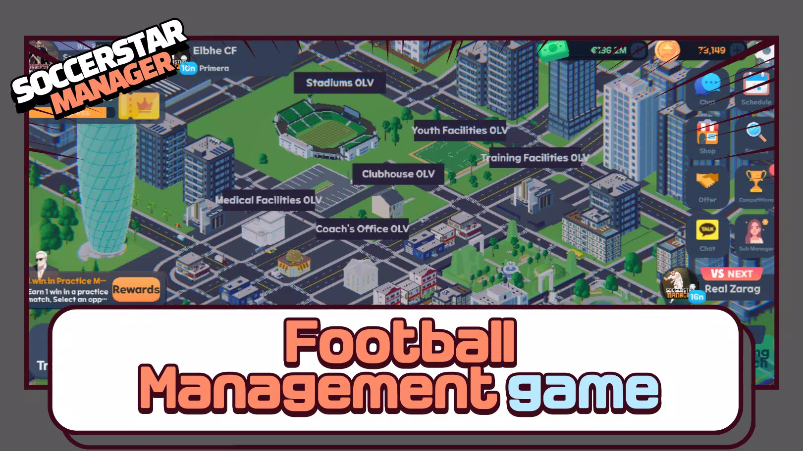SSM LITE-Football Manager Game 스크린 샷 2