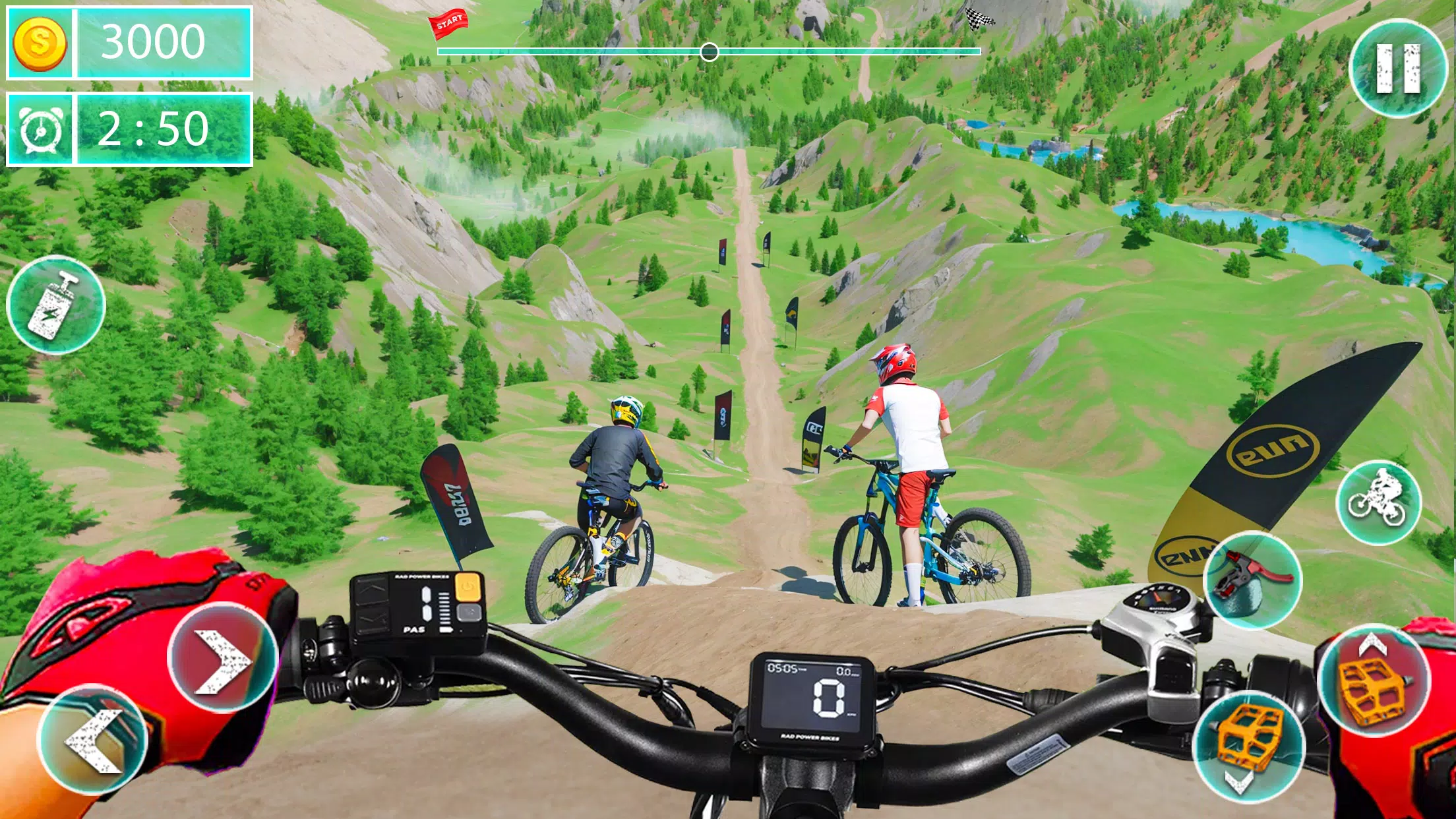 MTB Downhill: BMX Racer screenshot 3