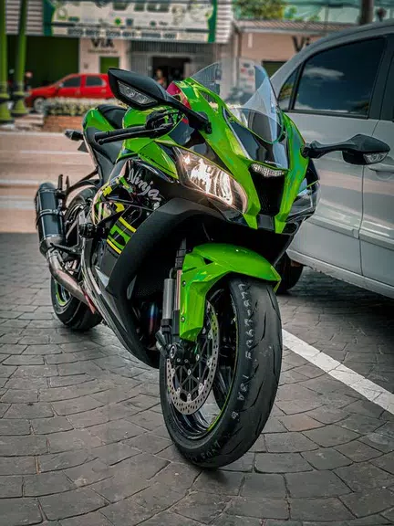 ภาพหน้าจอ Kawasaki Ninja ZX10r Wallpaper 1